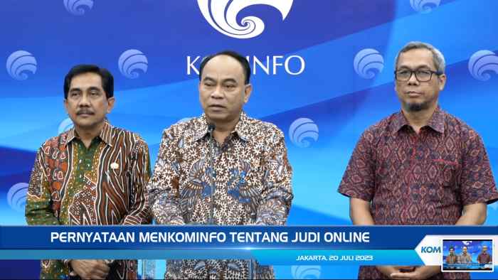 Kominfo Konten Judi Online