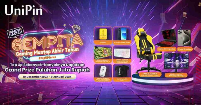 UniPin Gegap Gempita