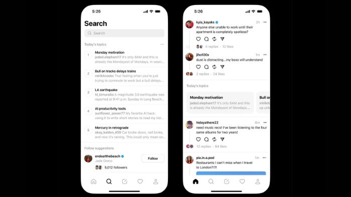 Uji Coba Fitur Trending Topic Thread