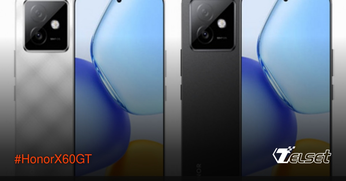 Honor X60 GT smartphone dalam dua pilihan warna dengan desain premium