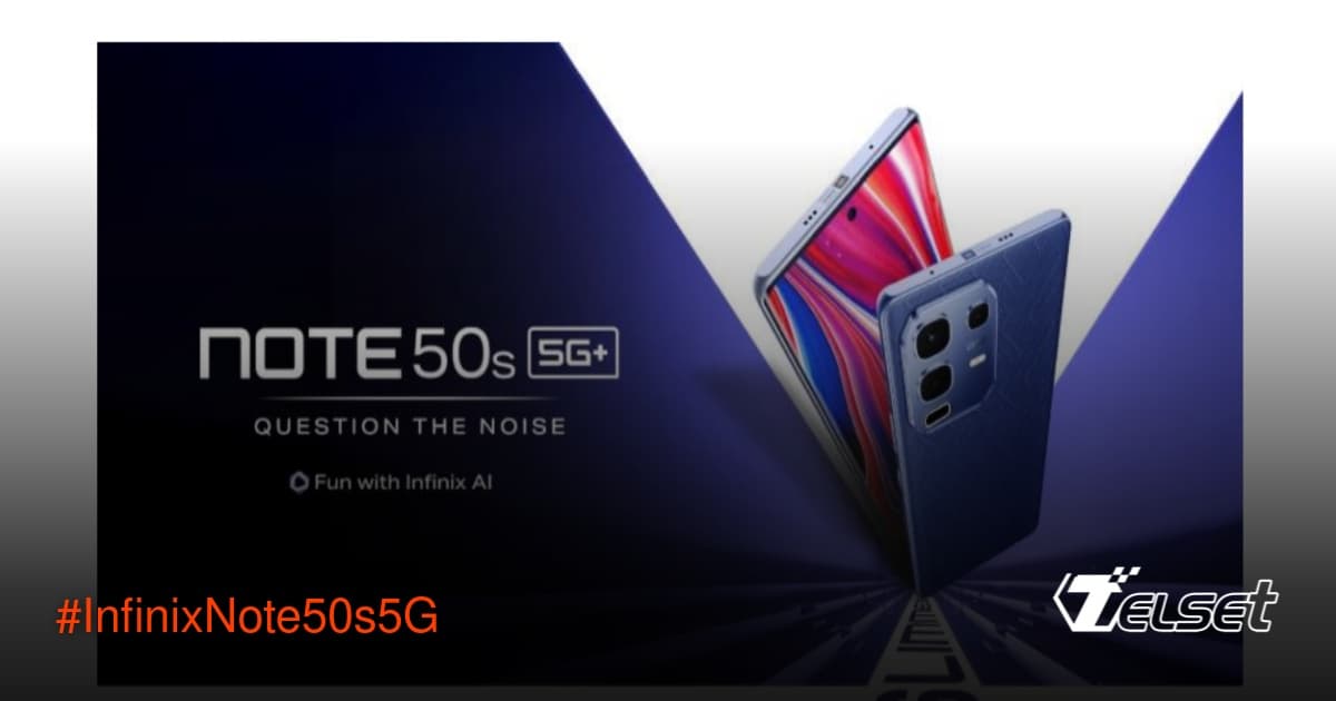 Infinix Note 50s 5G smartphone dengan layar AMOLED melengkung dan desain tipis
