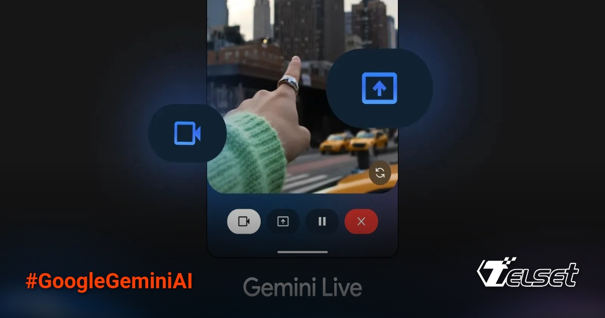 Gemini Live menjadi fitur andalan Google di Samsung Galaxy S25