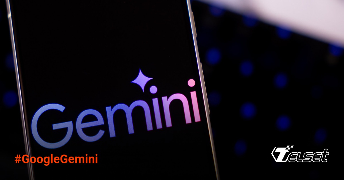 Logo Google Gemini di layar smartphone