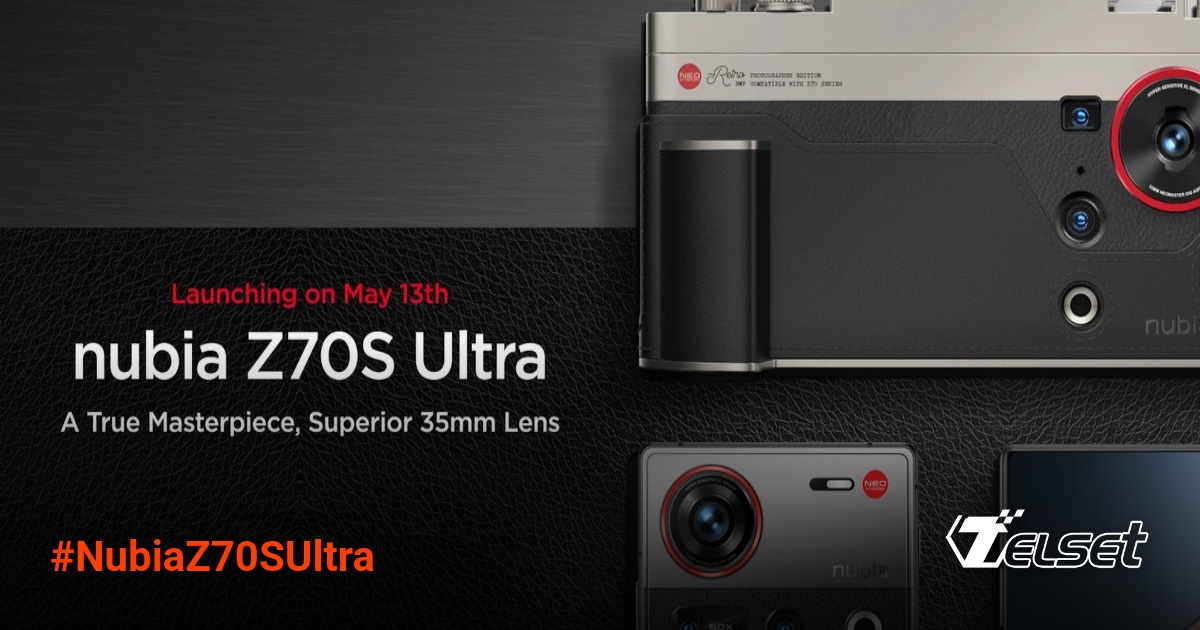 Nubia Z70S Ultra dengan sistem kamera profesional dan desain retro