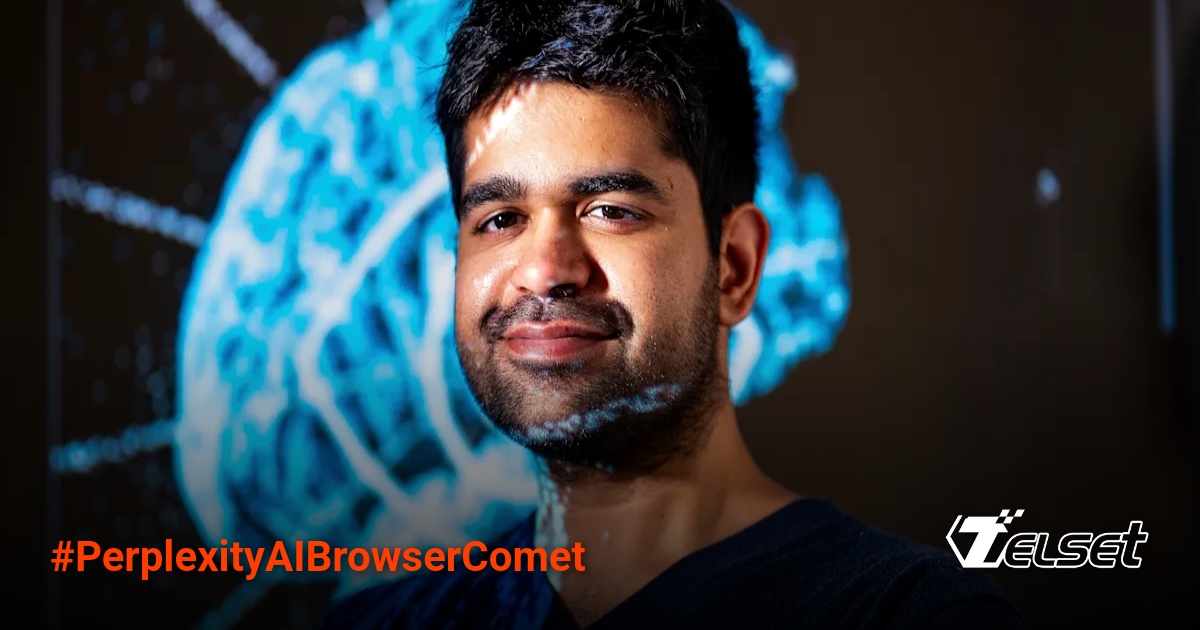 Aravind Srinivas, CEO Perplexity AI, dalam wawancara tentang browser Comet