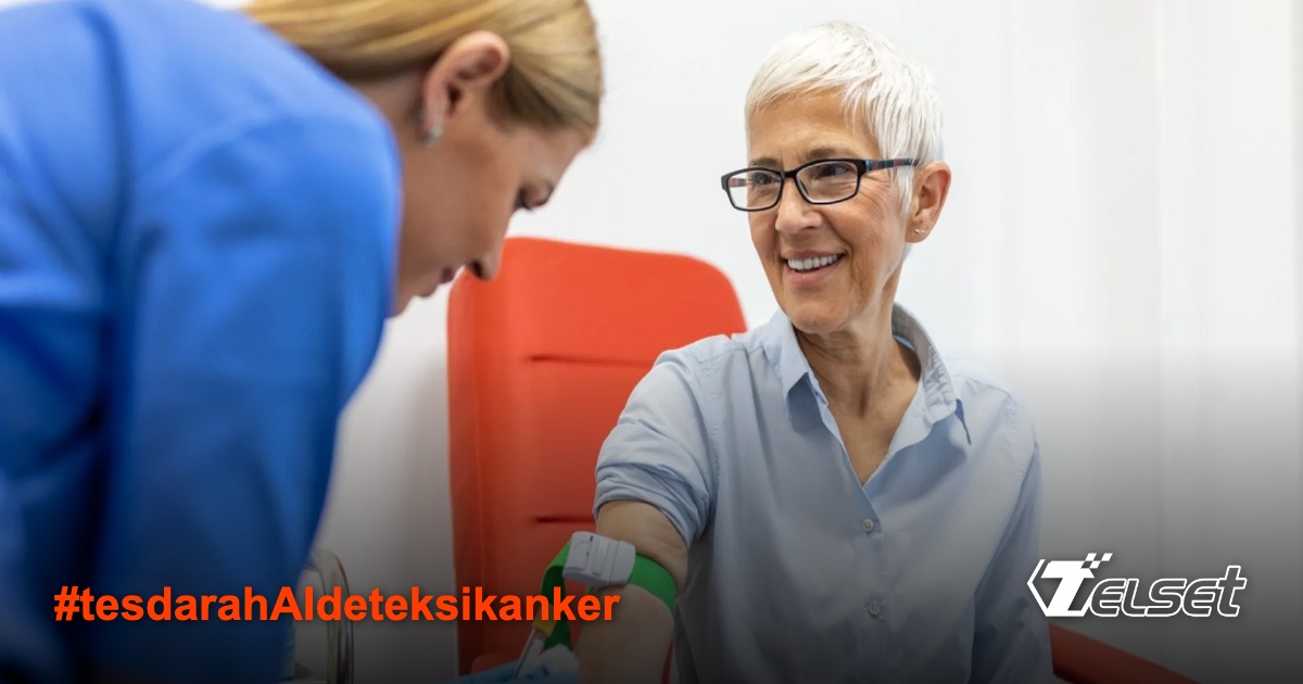 Ilustrasi tes darah AI miONCO-Dx untuk deteksi dini kanker