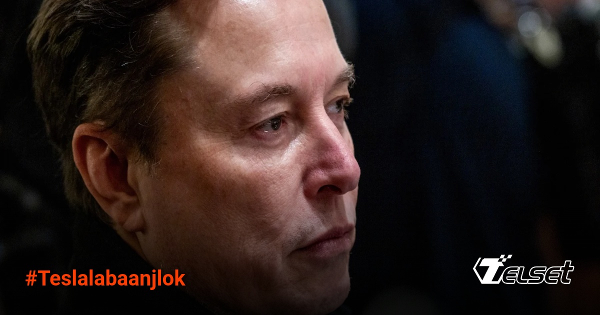 Elon Musk, CEO Tesla, di rapat kabinet Gedung Putih April 2025