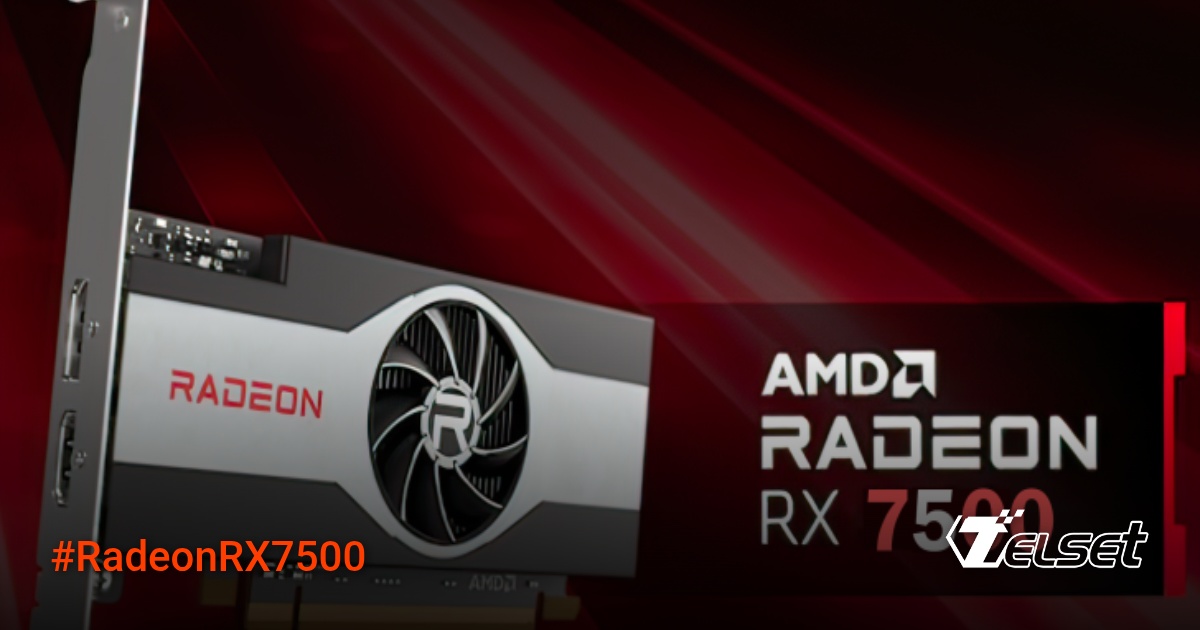 Bocoran desain Radeon RX 7500 dengan komponen yang di-blur
