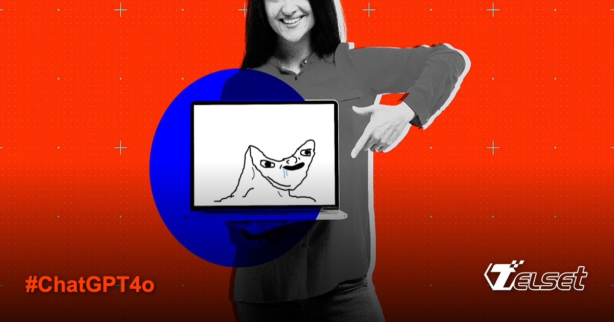 Ilustrasi AI ChatGPT-4o dengan ekspresi berlebihan