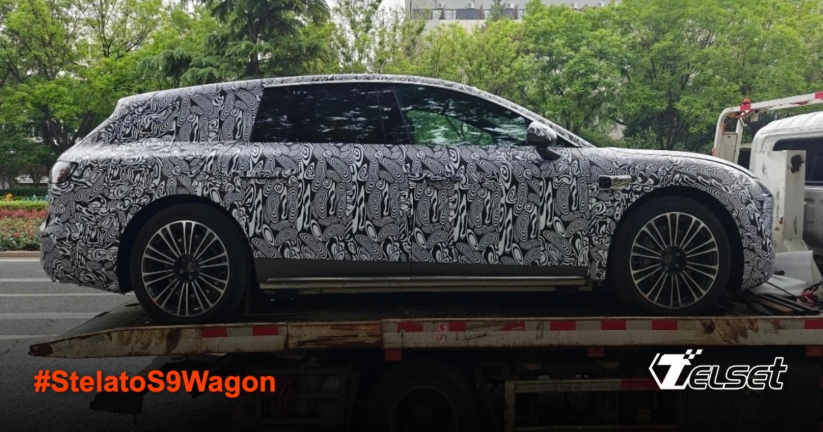 Prototype Stelato S9 Wagon dalam spy shot terbaru dengan desain elegan