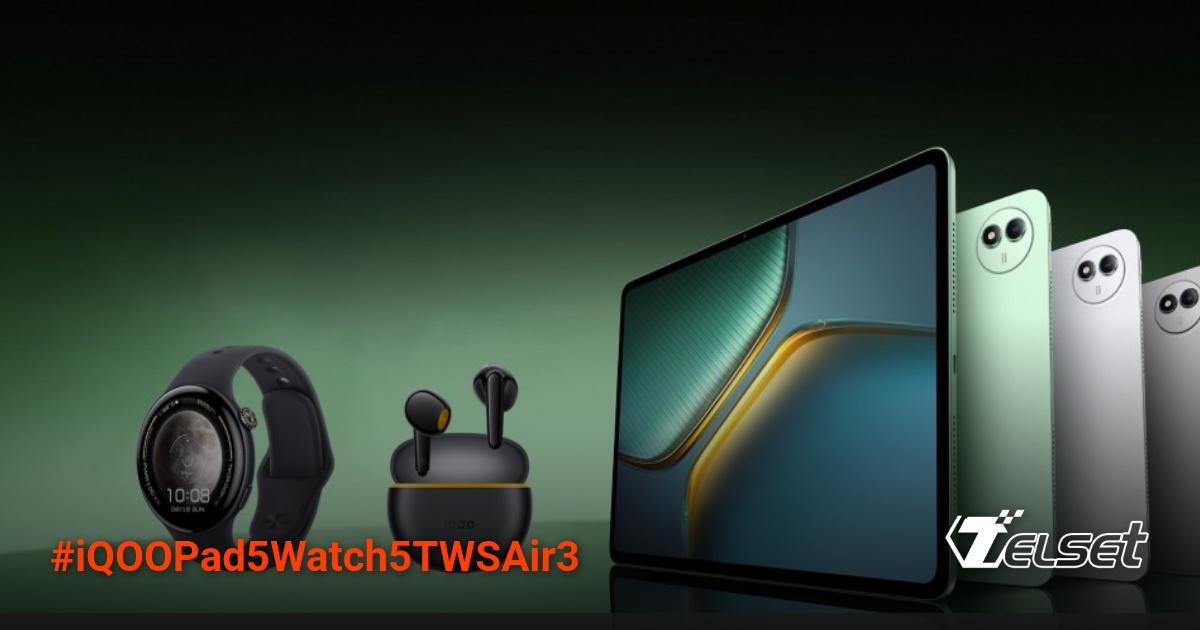 iQOO Pad5 duo, Watch 5 and TWS Air3 announced