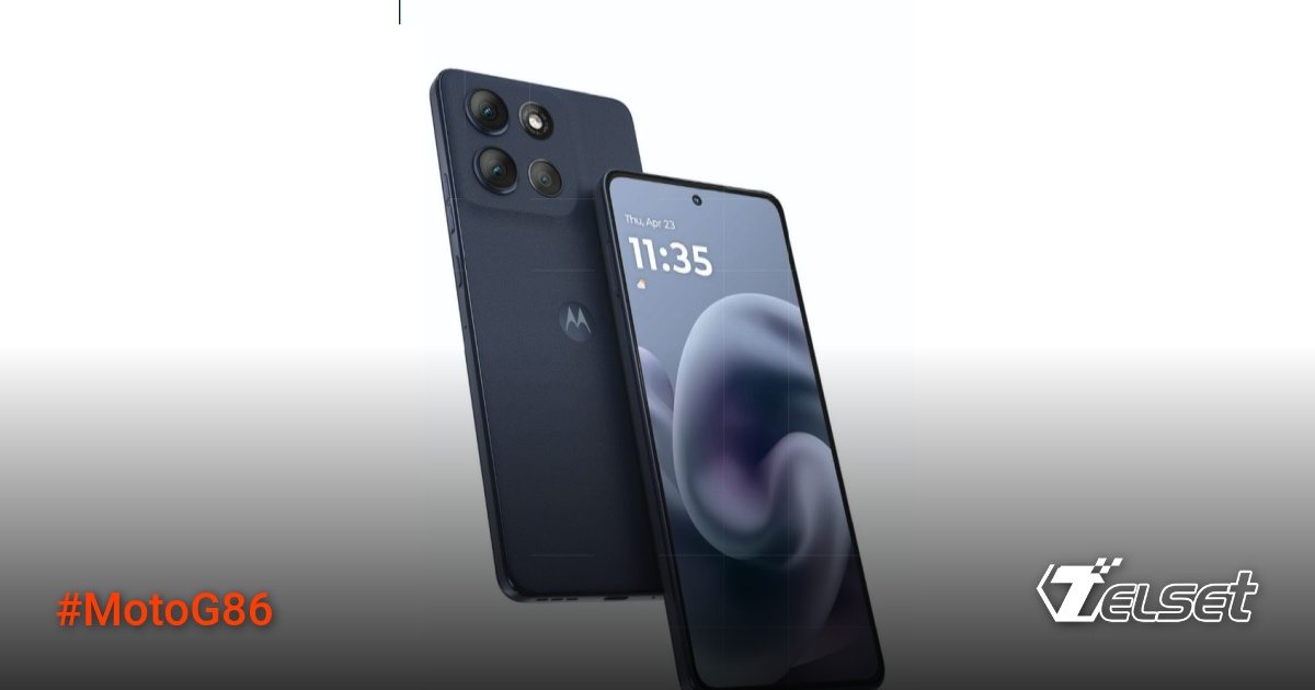 Moto G86 5G dengan desain premium dan layar P-OLED 120Hz
