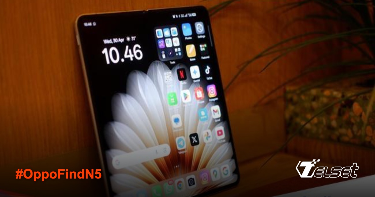 Oppo Find N5 - Ponsel lipat premium yang laris manis di Indonesia