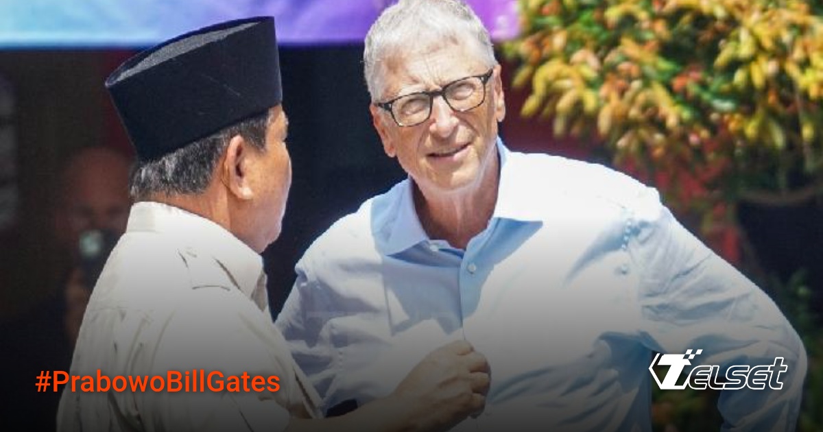 Presiden Prabowo Subianto dan Bill Gates meninjau program MBG di SDN Jati 03 Jakarta