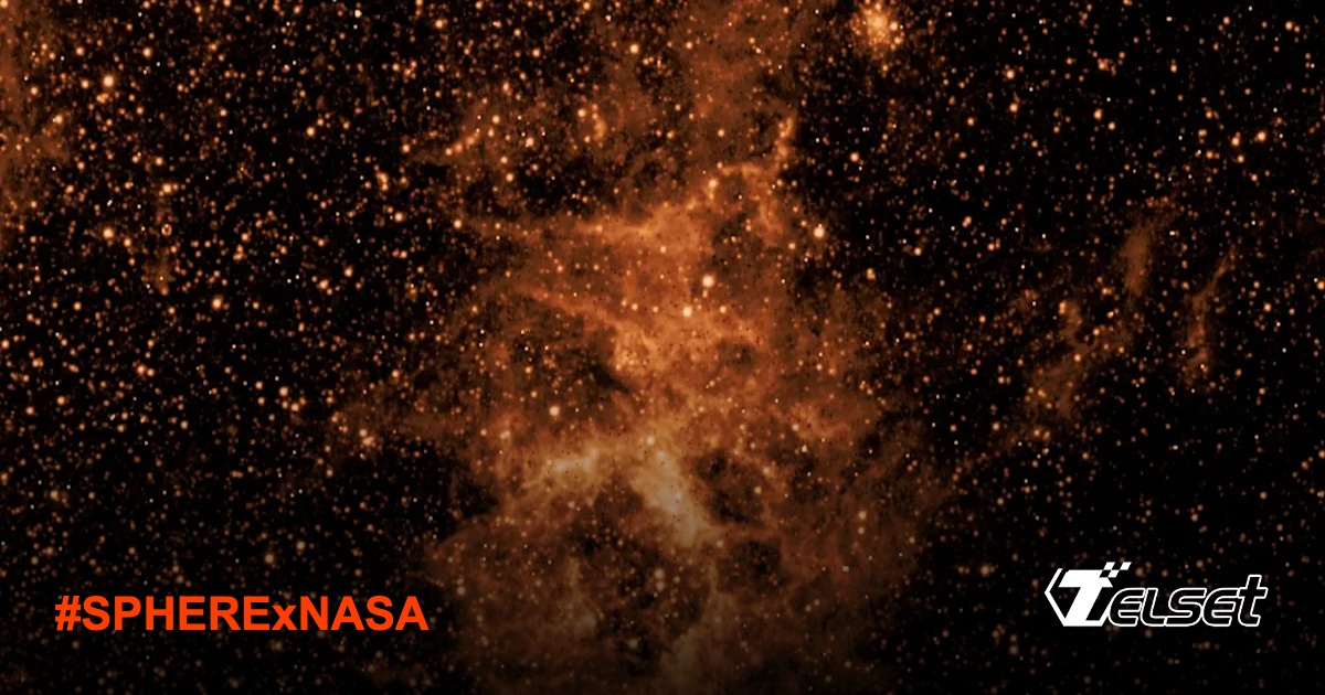 Ilustrasi SPHEREx, teleskop NASA yang memetakan langit dalam cahaya inframerah