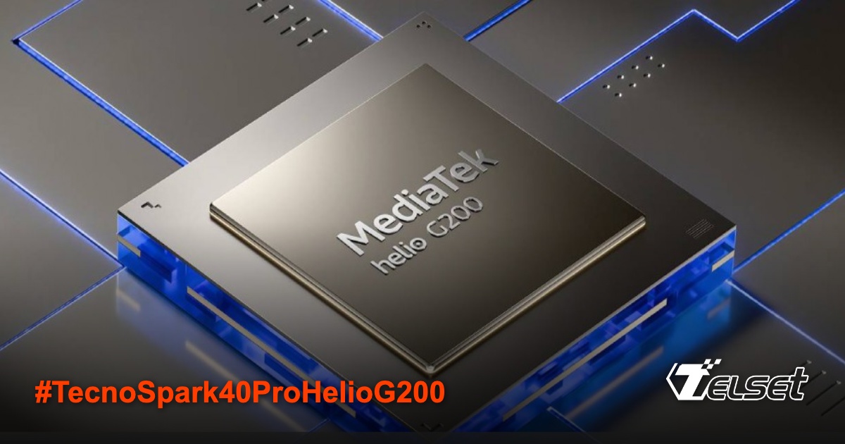 Tecno Spark 40 Pro+ dengan chipset Helio G200