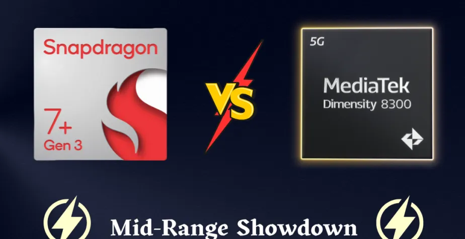 Perbandingan performa Snapdragon 7+ Gen 3 dan MediaTek Dimensity 8300