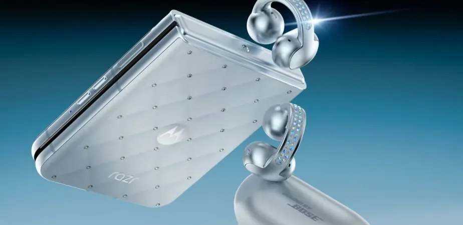 Motorola x Swarovski Razr 2025 and Buds Loop Featured