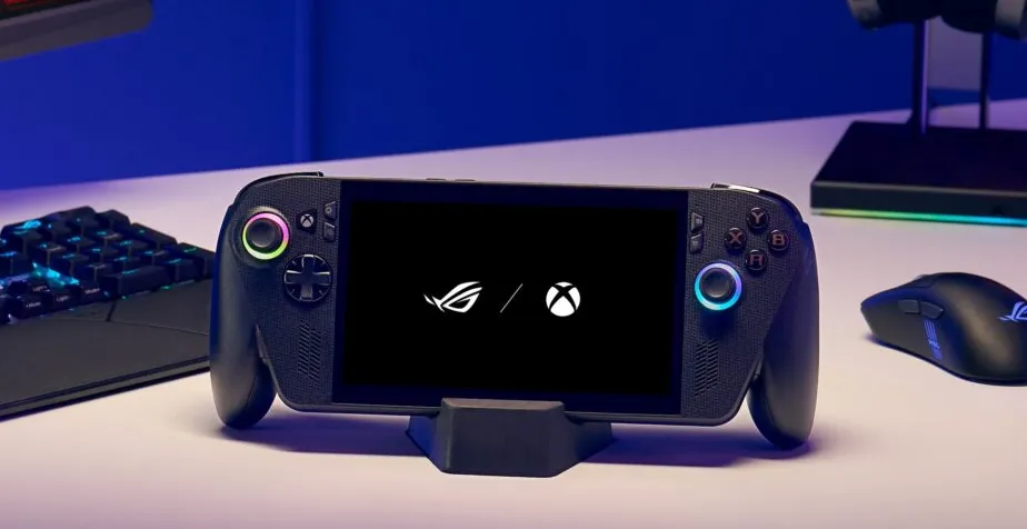 ASUS ROG Xbox Ally handheld gaming dengan desain premium dan kontrol ergonomis