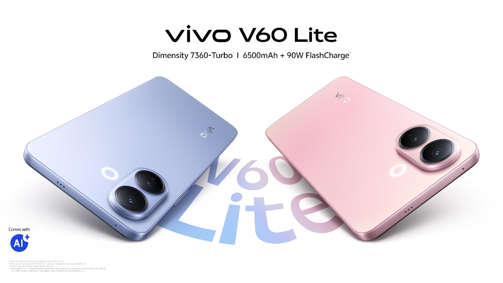 Vivo V60 Lite Bakal Rilis 2 Oktober 2025 dengan Desain Premium dan Performa Andal