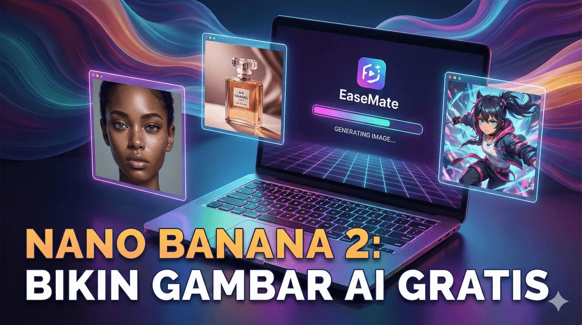 Nano Banana 2 AI Image Generator: Apa Itu, Bagaimana Cara Kerjanya, dan Cara Menggunakannya Secara Gratis dengan EaseMate