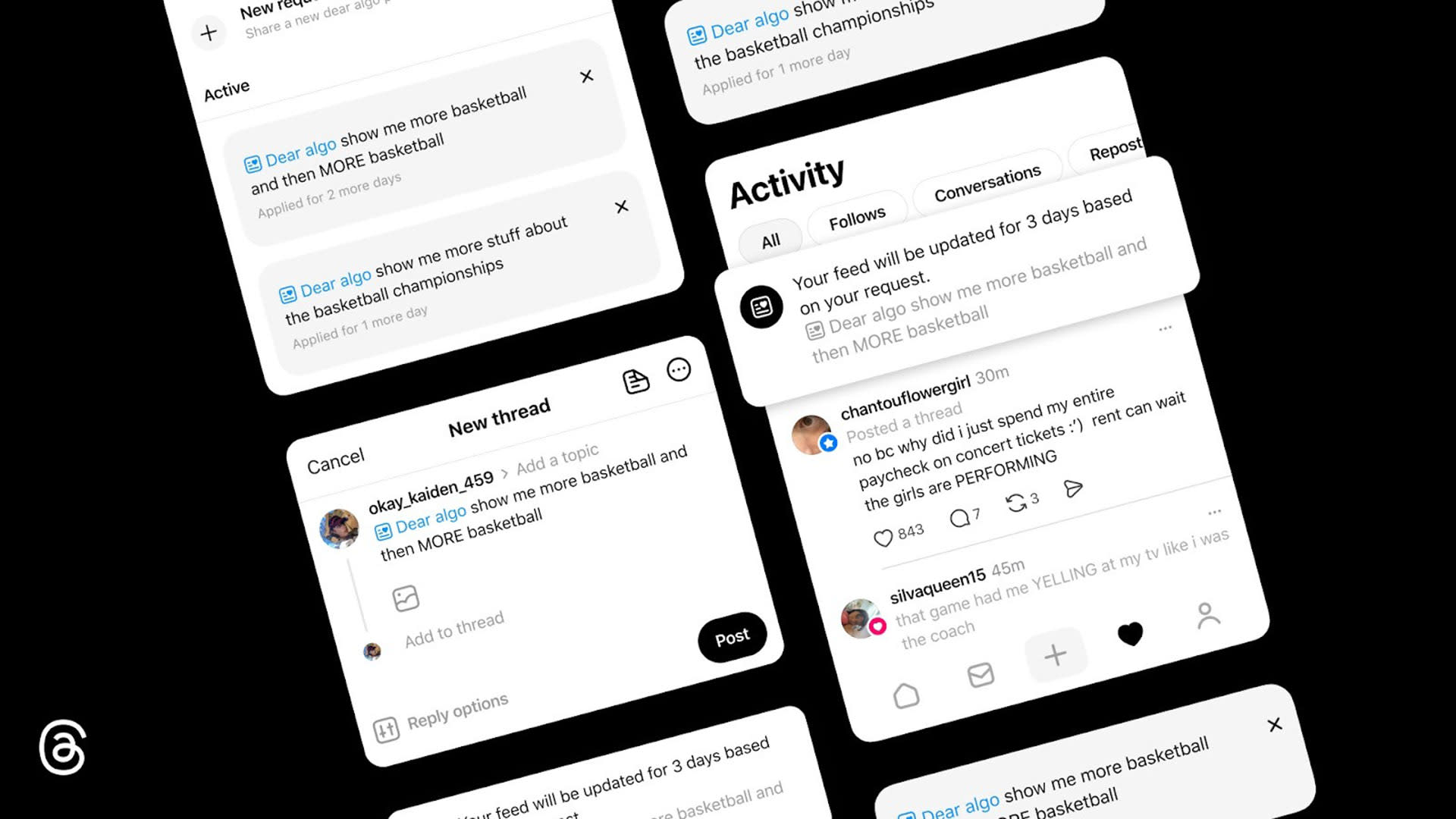 Fitur “Dear Algo” Threads: Cara Baru Atur Algoritma Lewat Curhatan