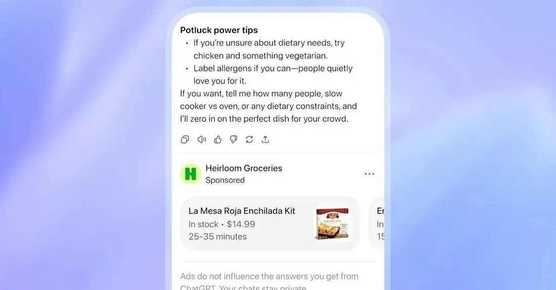 Siap-siap, Pengguna ChatGPT Gratisan dan Paket Go di AS Mulai Kebanjiran Iklan!