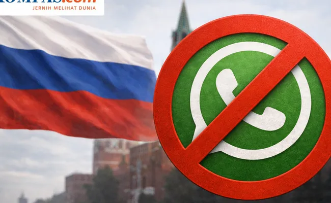 Rusia Mulai Batasi Akses WhatsApp, Sinyal Blokir Total?