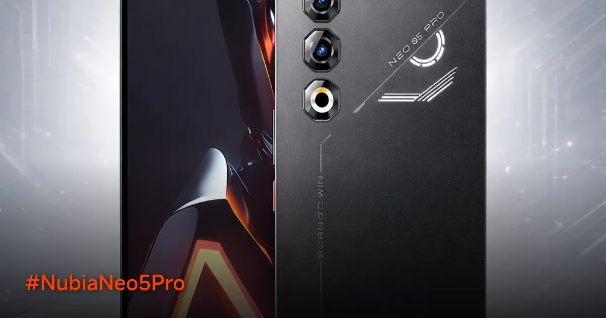 Nubia Neo 5 Pro Resmi Rilis, Ponsel Gaming Mid-Range dengan Baterai Raksasa