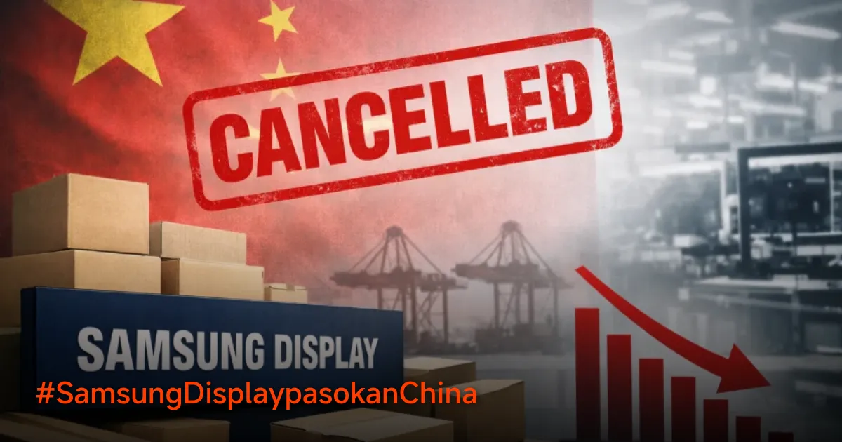 Samsung Display Krisis Pasokan di China, Harga Panel Naik Drastis