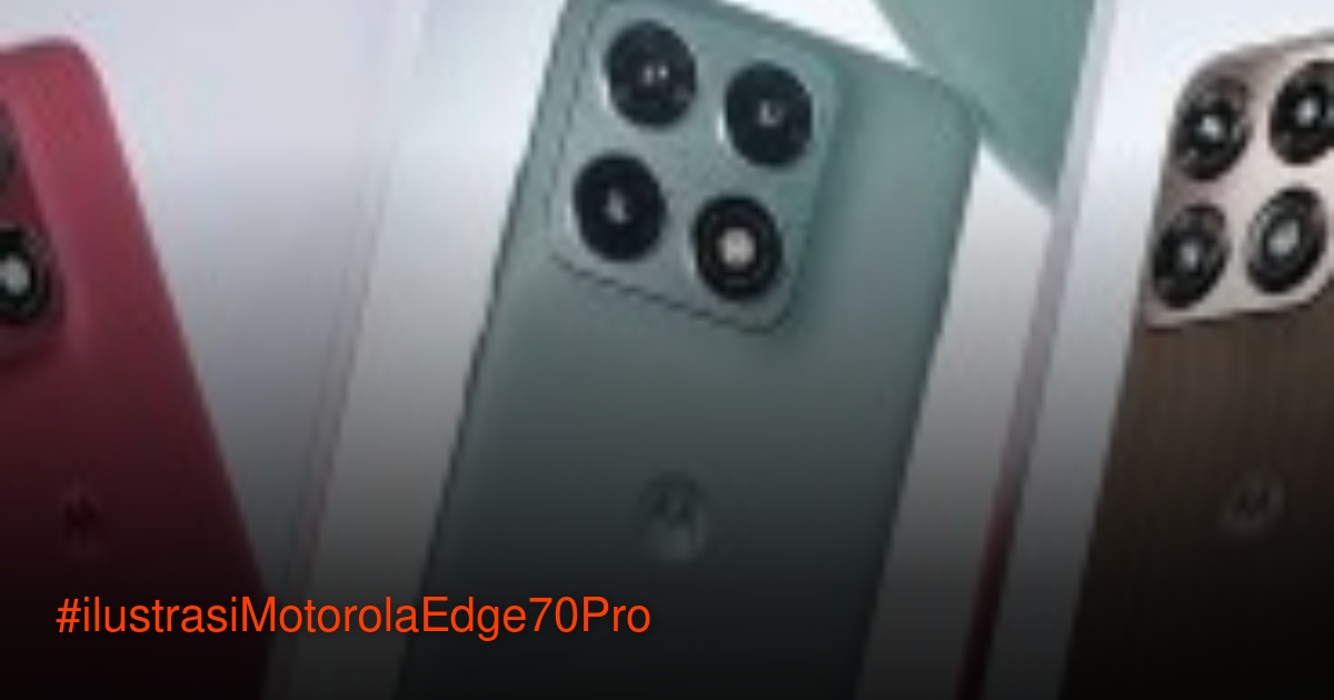 Teaser terbaru Motorola Edge 70 Pro+ dari Flipkart menampilkan desain dan kamera
