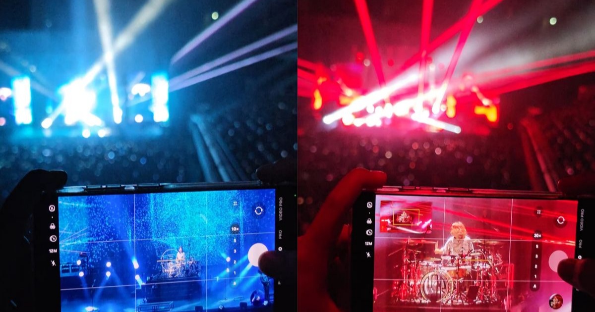 Rekam konser One Ok Rock Jakarta pakai Samsung S26 Ultra, di lighting gelap masih ketolong