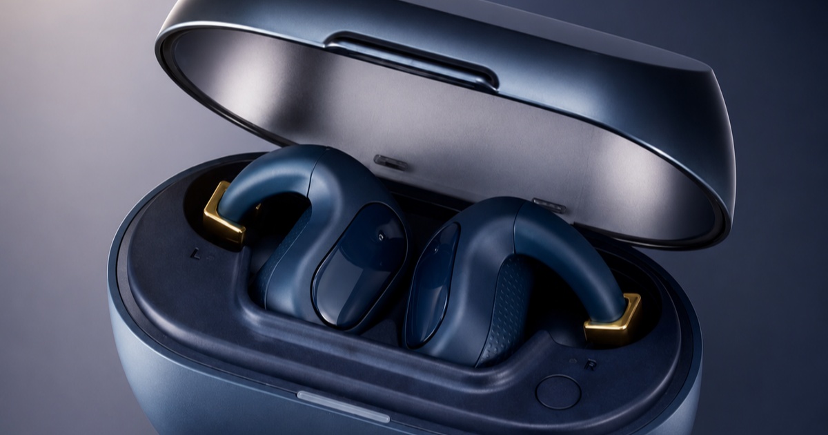 Casio earU ER-100 earbud terbaru dengan desain terbuka dan fitur AI noise cancelling