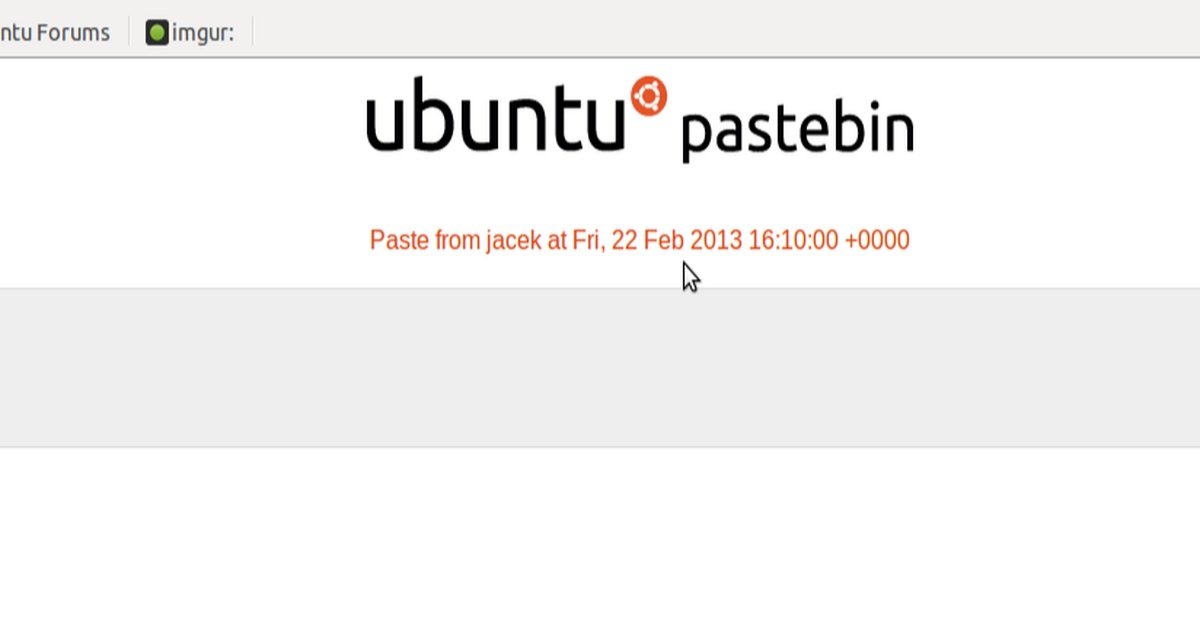 Logo Ubuntu Pastebin yang akan ditutup oleh Canonical