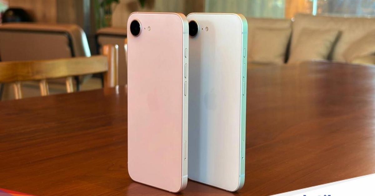 Ilustrasi perbandingan iPhone 17e dan iPhone 16e