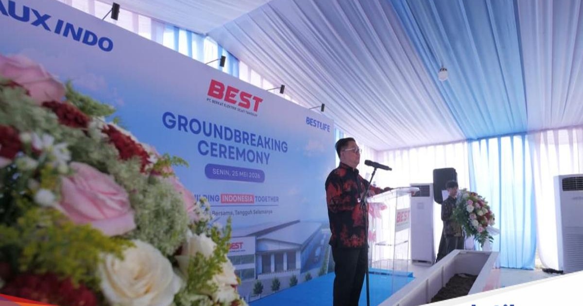 Groundbreaking pabrik AC dan mesin cuci Bestlife di Tangerang