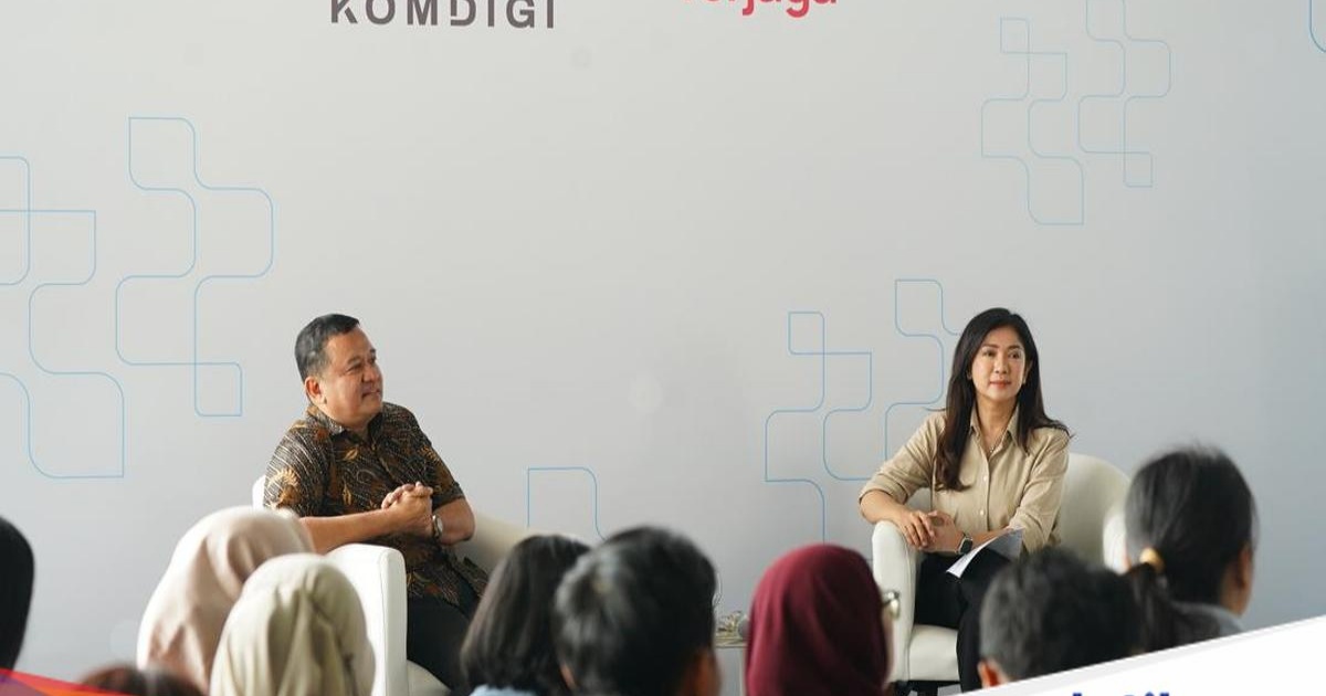 Ilustrasi registrasi SIM biometrik menggunakan face recognition oleh Kemkomdigi