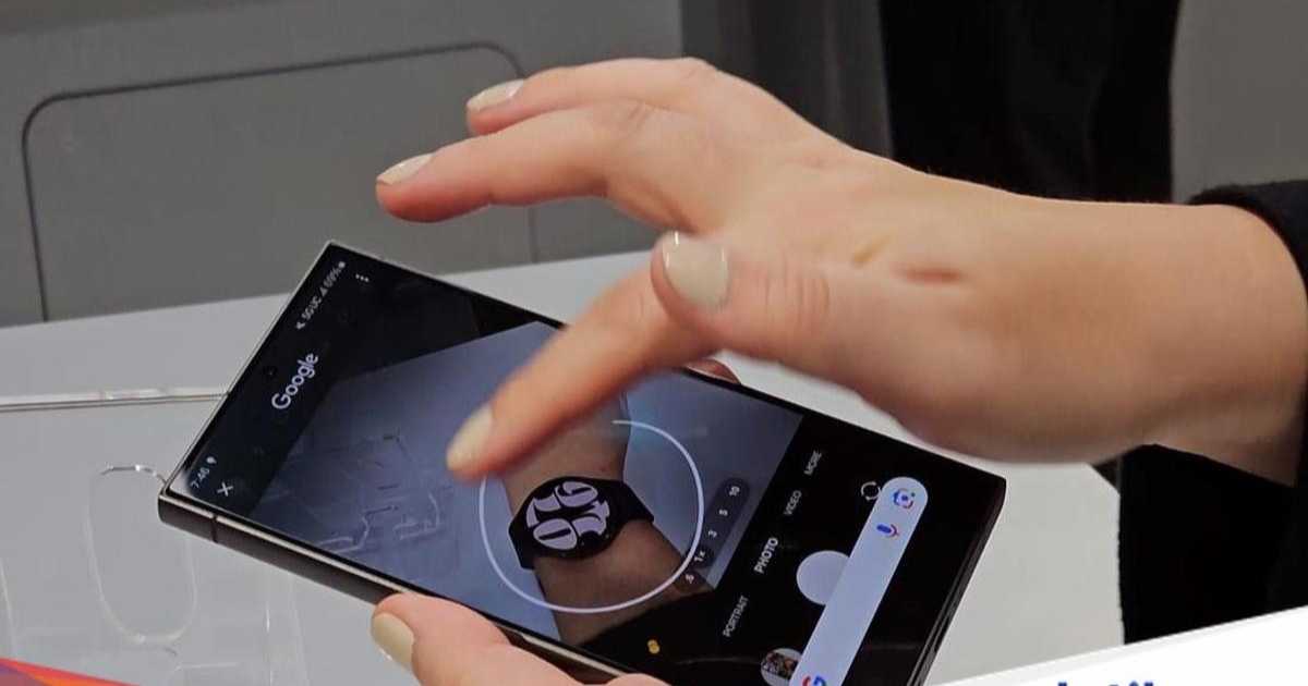 Fitur Circle to Search pada kampanye Samsung Fit The Look