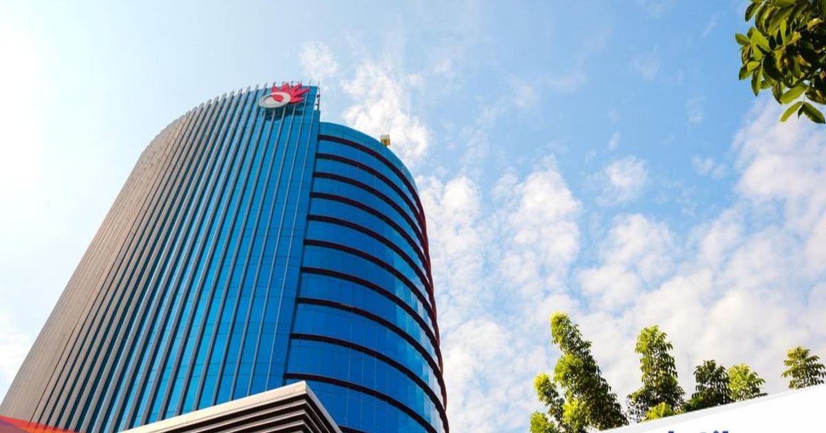 Gedung PT Telkom Indonesia (Persero) Tbk (Telkom) di Jakarta