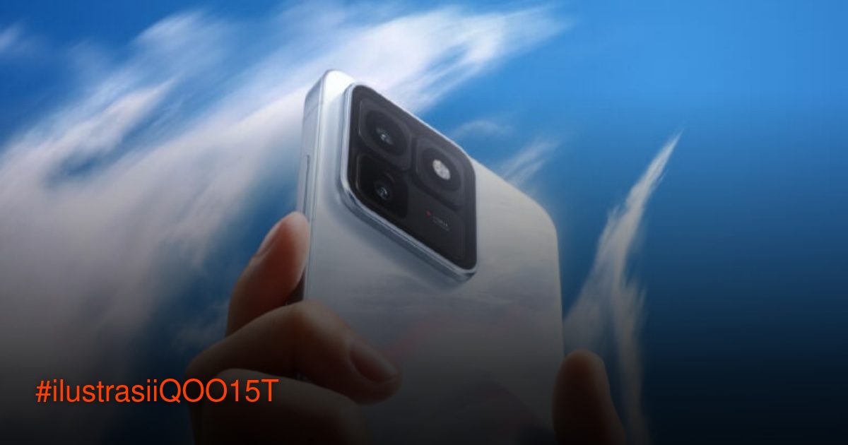 iQOO 15T dengan layar 2K dan chipset Dimensity 9500 Monster Edition