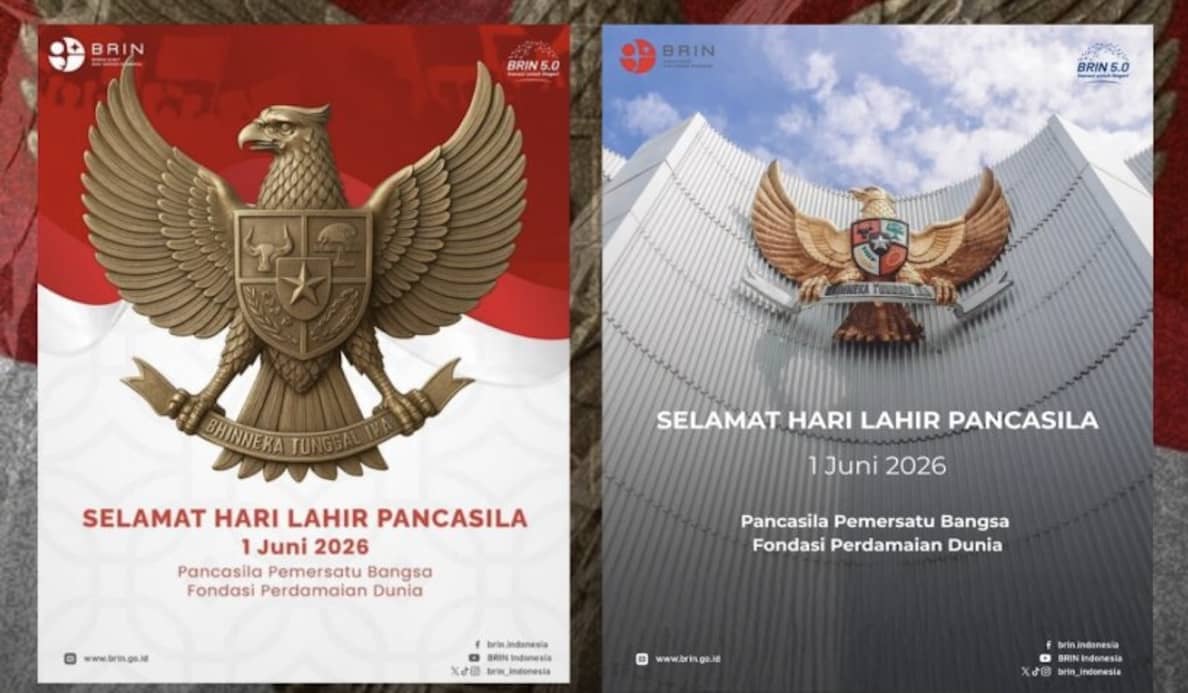 Apa Saja Detail Garuda Pancasila yang Salah di Poster BRIN? Ini Penjelasannya