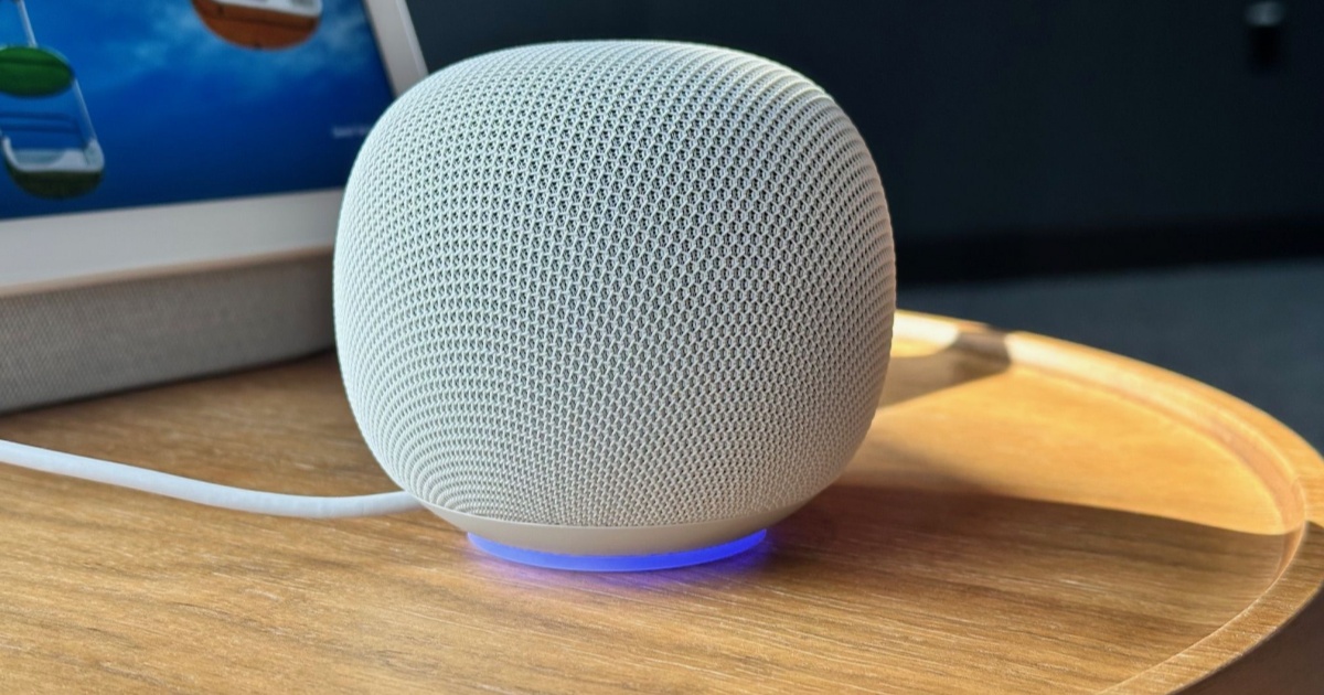 Ilustrasi Google Home Speaker generasi terbaru 2026 dengan desain baru