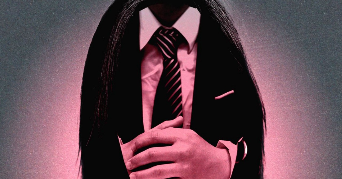 Ilustrasi logo xAI dengan latar belakang gelap dan efek digital deepfake