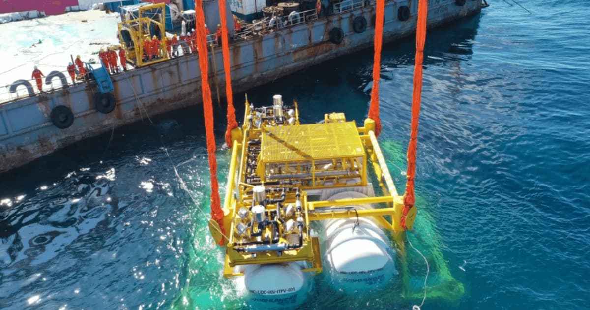 Pusat data bawah laut China di Lin-gang Special Zone Shanghai
