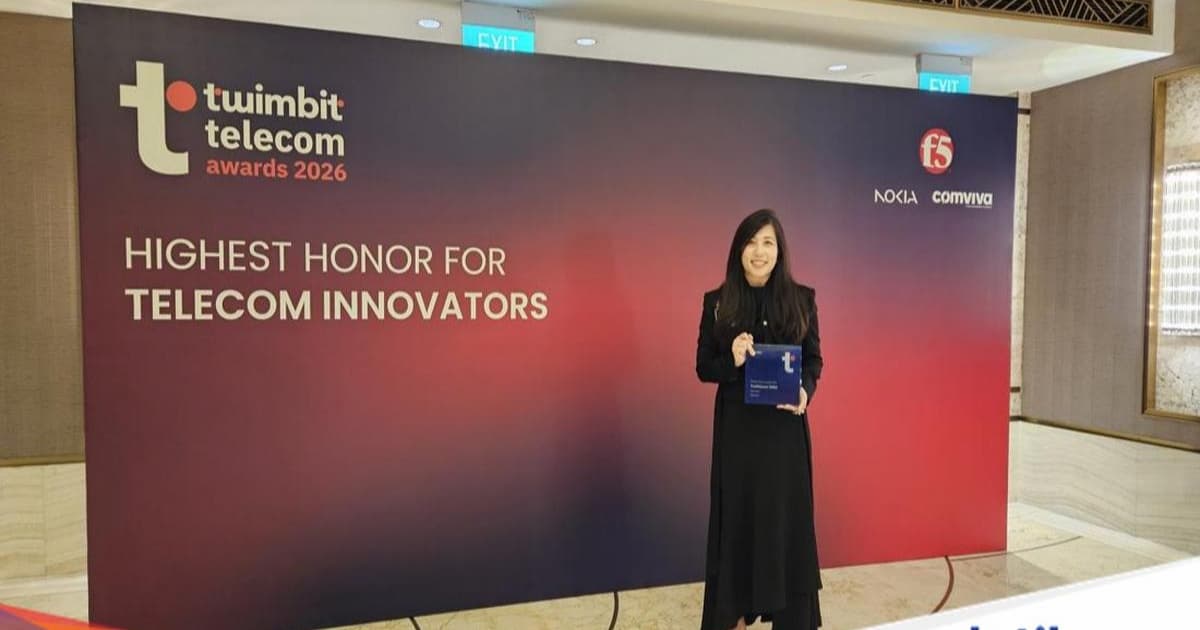Telkomsel meraih penghargaan Twimbit Telecom Awards 2026