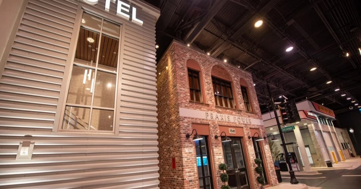 Replika kota tiruan Cyber Range FBI di Huntsville Alabama untuk pelatihan serangan siber