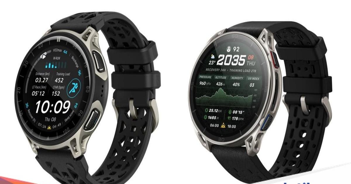Amazfit Cheetah 2 Series dengan desain premium untuk pelari