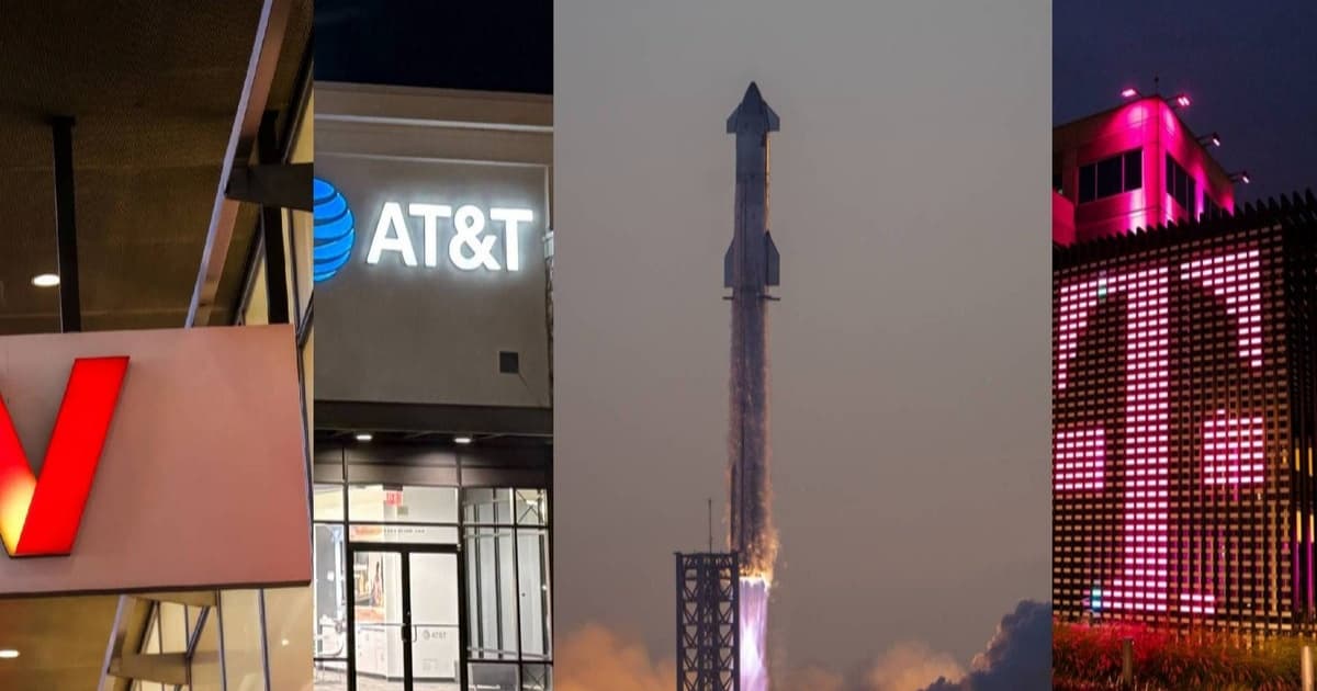 Verizon Wireless service yang rentan terhadap ancaman Starlink