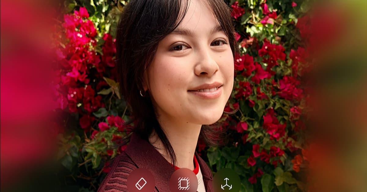 Tampilan fitur Clean Up dan Extend pada aplikasi Photos di iOS 27