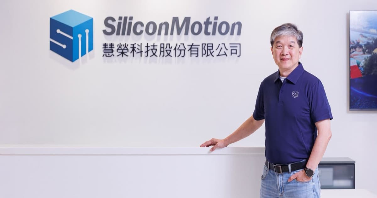 Ilustrasi chip SSD Silicon Motion yang menunjukkan dominasi pasar retail SSD yang hampir hilang